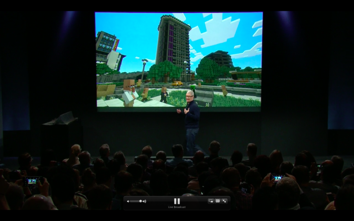 Minecraft 將會加入到 Apple TV。