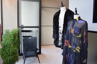 展覽區展出了會員的時裝設計作品。