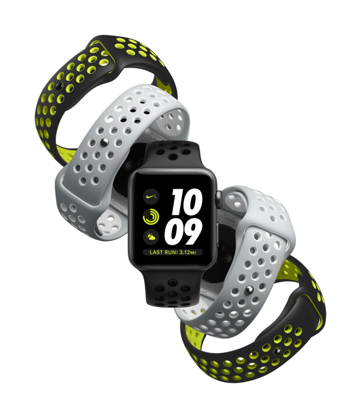 Apple Watch Nike+ 新色取代舊色，選擇少了，幸好仍有黑配熒光黃色錶帶可買。