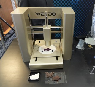 中立包裝推出的「智能 3D 食物打印機」將 在春電展展出。