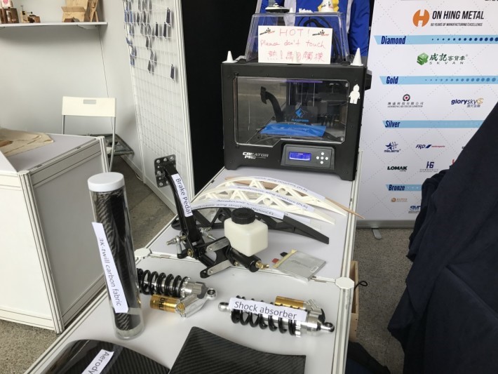 3D 打印機的贊助商希望借助車隊推廣 3D 打印技術在航空動力學上的應用