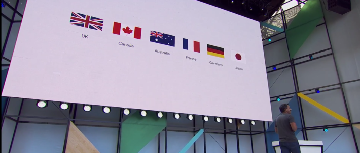 Google Assistant 將在今年夏天對應法文、德文、巴西葡萄牙文和日文。