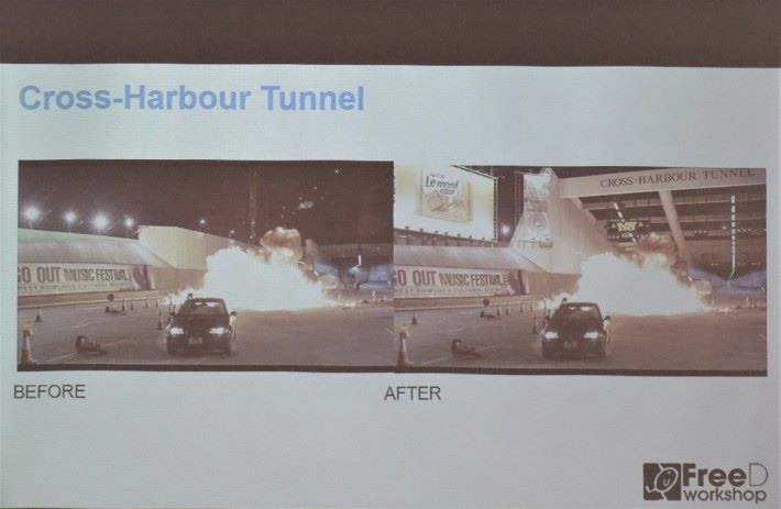 《拆彈專家》的紅隧場景，有一半是搭建，一半是 CG 後期製作。