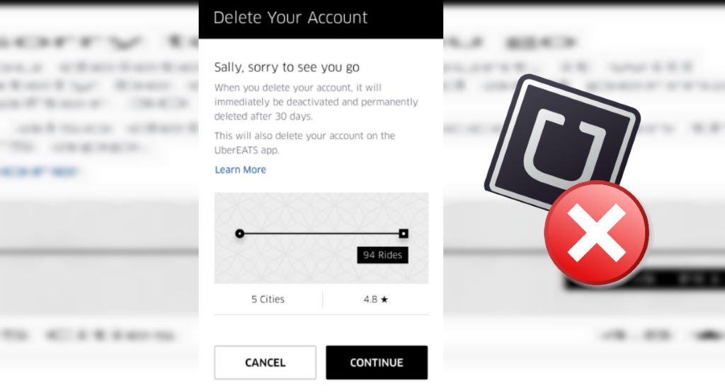 Uber 用戶終於可以自己Delete 帳戶- PCM