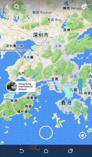 在 Snap Map 可看到把 snapchat 上載到「我們的故事」的地點