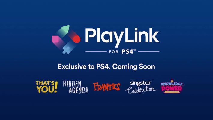 公布了 5 款專為 PlayLink 系統設計的遊戲。