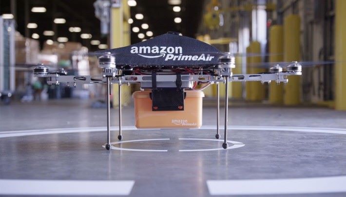 Amazon 積極發展無人機貨運服務。