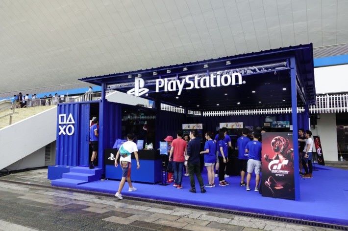 Sony PlayStation 攤位