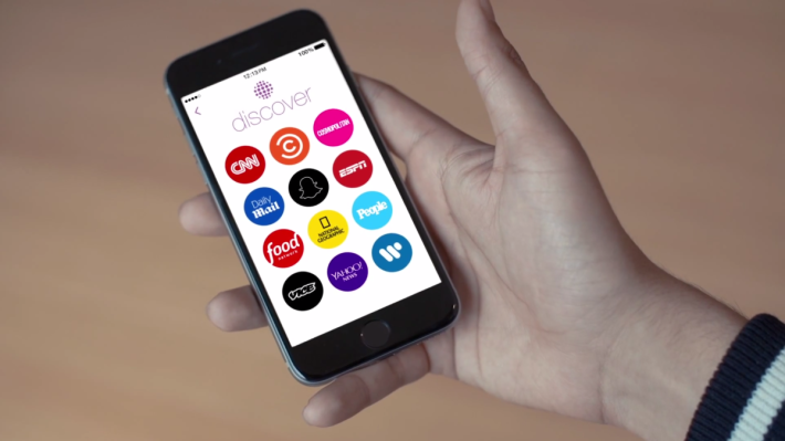 Snapchat Discover 功能亦夥拍多間媒體合作推出動態新聞。