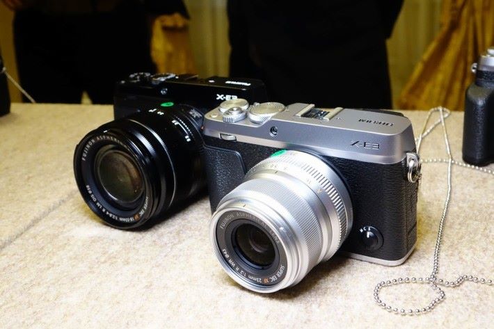 FujiFlim 在日本東京發表 全新的 X-E3 相機。 