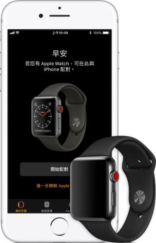LTE 版 Apple Watch 必須配搭 iPhone 6 或更新型號 iPhone 使用