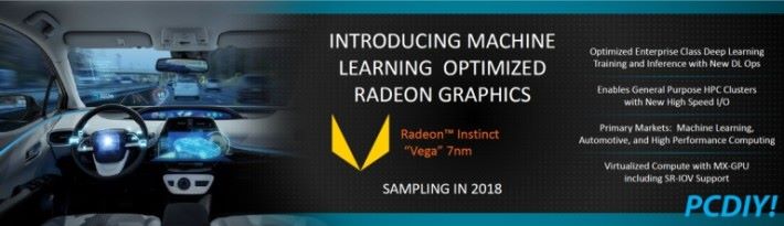 2018 年為 Radeon Instinct MI25 的試驗階段。Source：PCDIY