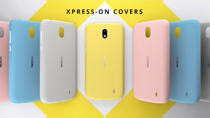 大玩 Nokia 經典的 Xpress-On 顏色底殻。