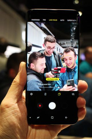 Galaxy S9+ 備有雙相機，景深拍攝功能自然不會缺少。