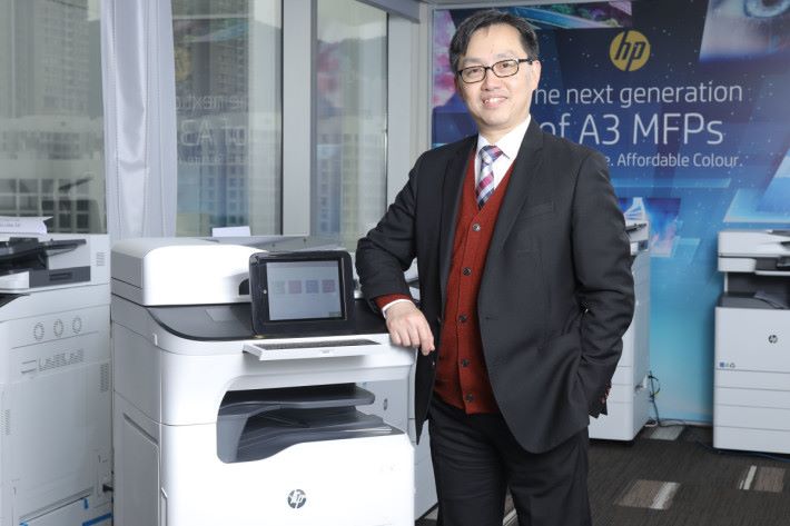 HP Inc 香港區打印系統部門總監張耀南