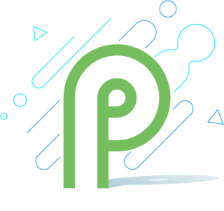 Android P 的標誌採用青綠色