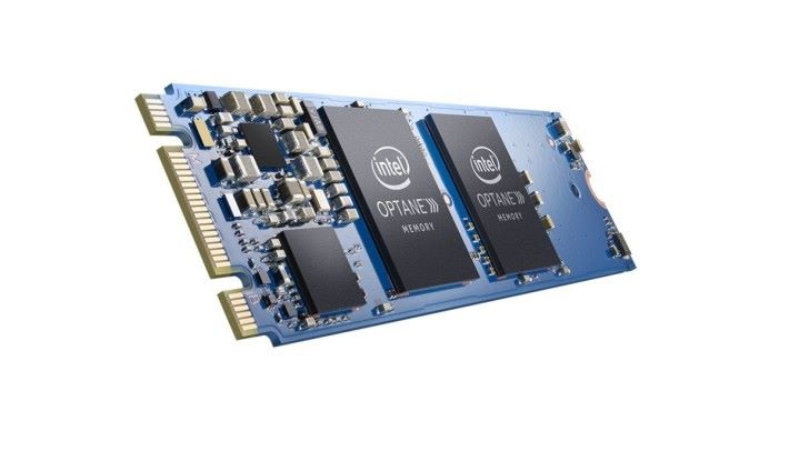 Intel Optane Memory 使用 M.2 界面連接主機板。