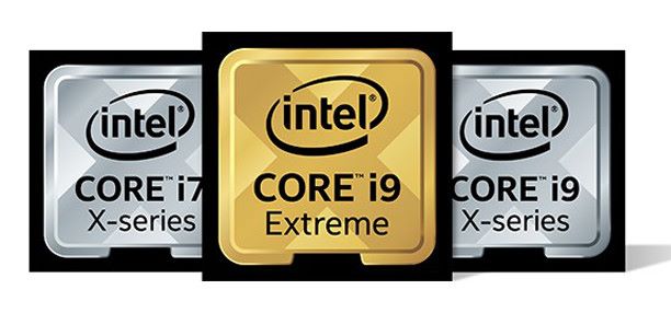 Core-X 系列標誌，別與藍色的主流級 i9-9900K 混淆啊。