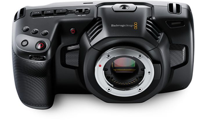 相機是以 Black Magic 的Pocket Cinema Camera 4K 作為藍本，同樣採用可換鏡的設計。 