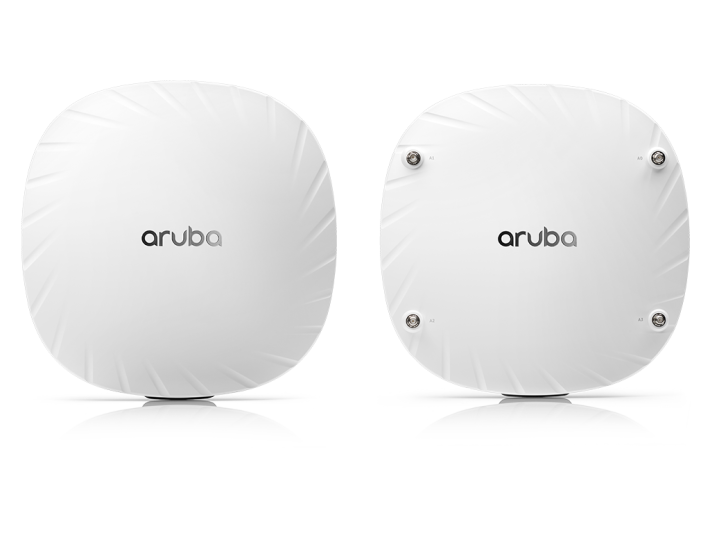 Aruba 的產品選擇甚多，由 AP-510 至 AP-550 系列，覆蓋效能各有不同。