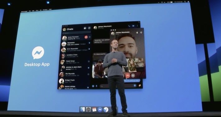 桌面版 Facebook Messenger 提供更高效能的視像通信