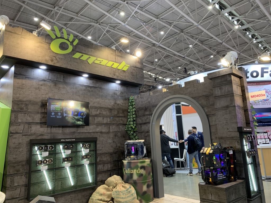 Computex 2019】增設軟件自訂RGB 燈效港牌Manli 發表RTX 2080 Ti