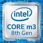 採用 Intel 第 8 代' Core m3 CPU。