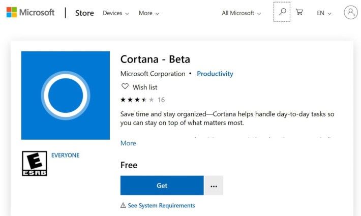 Cortana 新功能將透過更新，中 Cortana 軟件陸續增加。