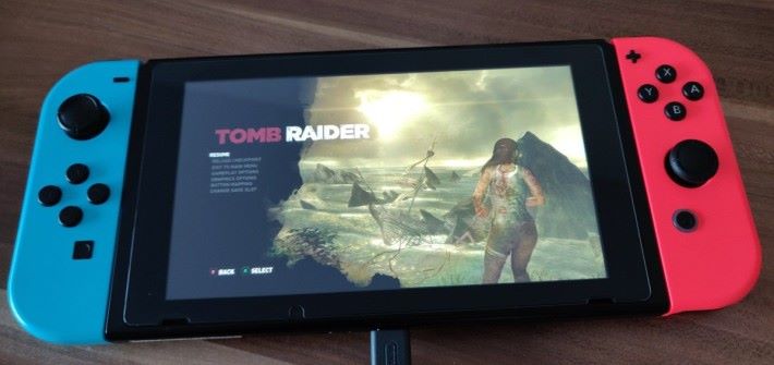 開發者稱更能運作 《 TOMB RAIDER 》，不過暫時未見有影片。