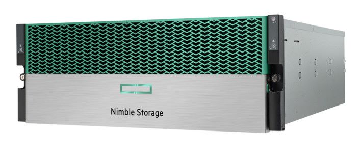 HPE Nimble 儲存原生設計運行全快閃記憶體，加快整體系統的效率。