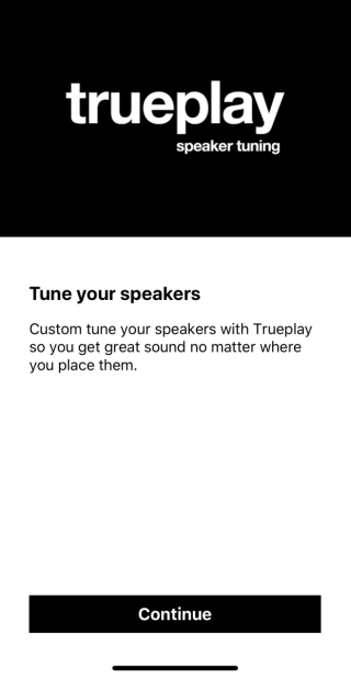 ．SONOS App 內一個經典功能，Tuneplay 可以用 iPhone 進行音色調整。