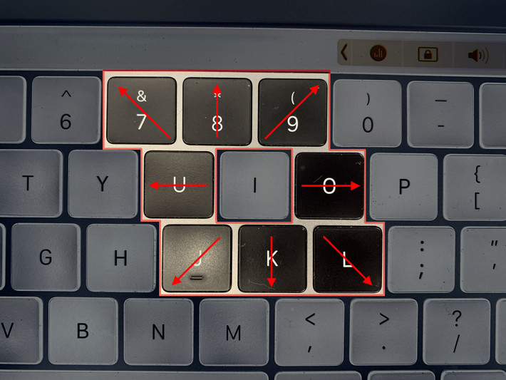 鍵盤控制鼠標