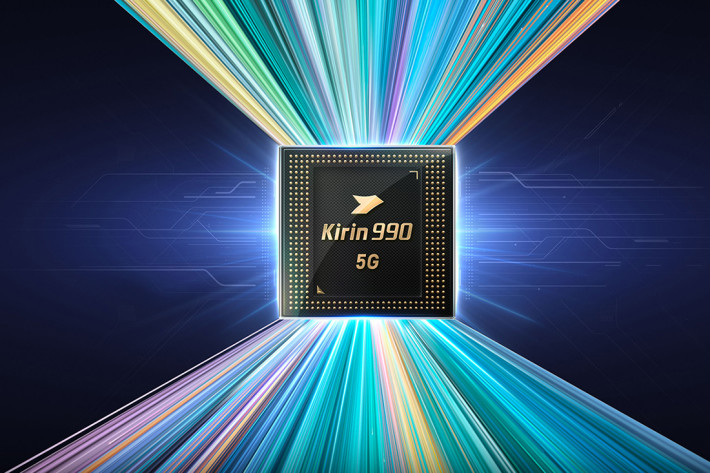 Kirin 990 5G 處理器擁有 103 億電晶體 ，是首款應用於旗艦手機上的 EUV 技術 7nm 製程晶片。
