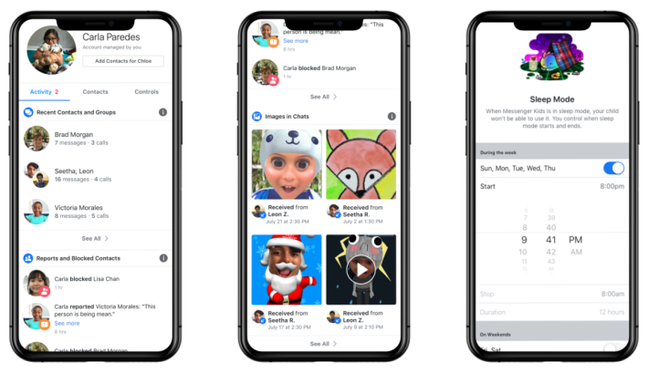 ．Facebook 本周內推出針對兒童使用的 Messenger Kids。
