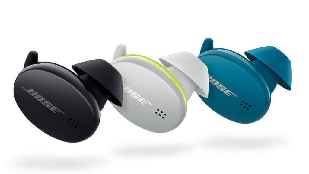 Bose Sport Earbuds 備有黑、海藍及冰川白三種顏色。