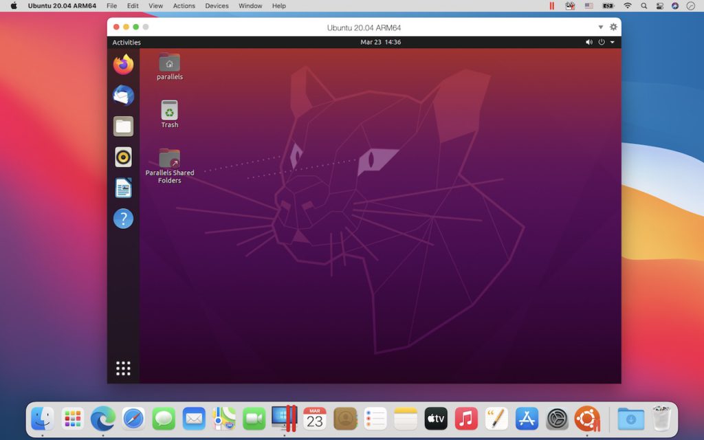 Parallels Desktop 16.5 for Mac 同時也支援多個 ARM Linux 發行版本。
