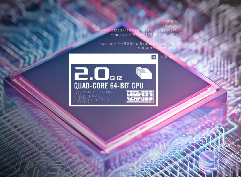 升級至 Broadcom 最新 2.0GHz 四核心 SoC 處理器